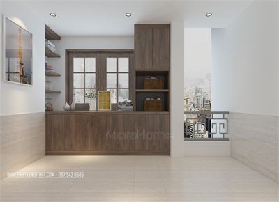 Lắp đặt đá nhân tạo tại biệt thự An Hưng Hà Đông, Hà Nội