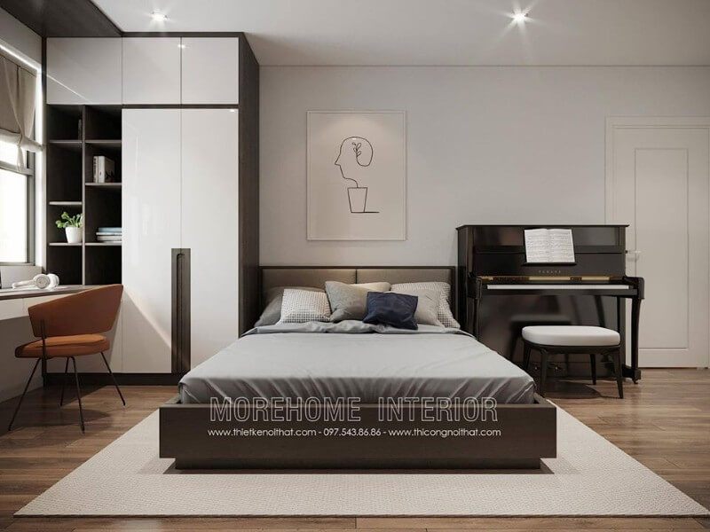 Giường ngủ hiện đại với kiểu dáng đơn giản, nhã nhặn sẽ là lựa chọn hoàn hảo cho những ai yêu thích sự giản đơn, không cầu kỳ mà vẫn đẹp và riêng biệt.