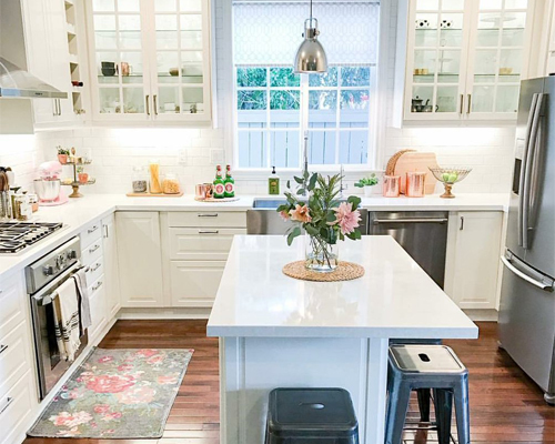 Đá nhân tạo LG tại phòng bếp